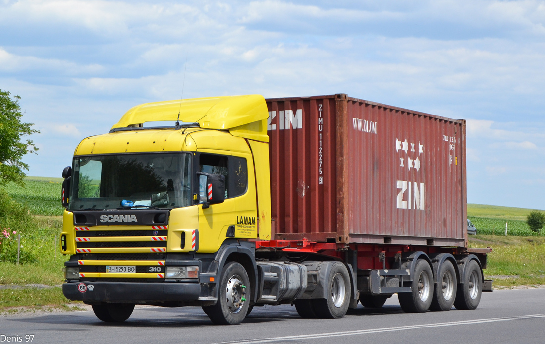 Одесская область, № ВН 5290 ВО — Scania ('1996, общая модель)