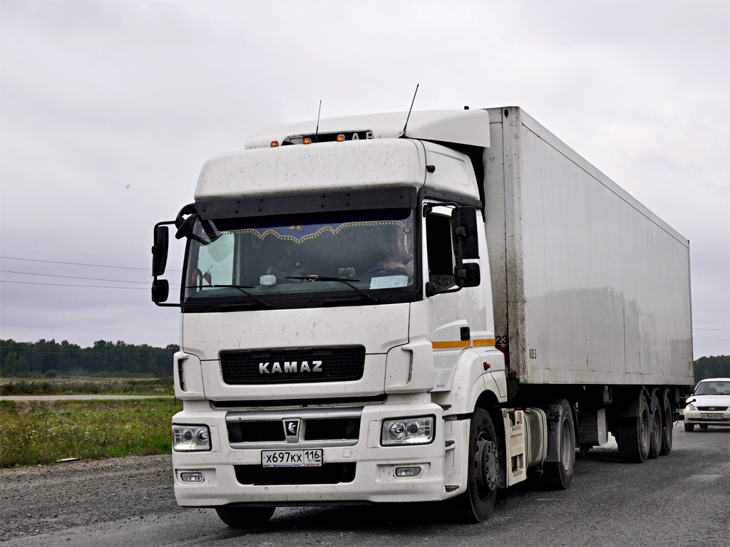 Татарстан, № Х 697 КХ 116 — КамАЗ-5490-S5(87)