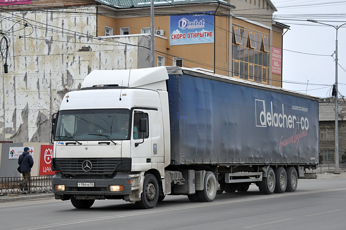 Нижегородская область, № Т 194 УЕ 52 — Mercedes-Benz Actros ('1997) 1840