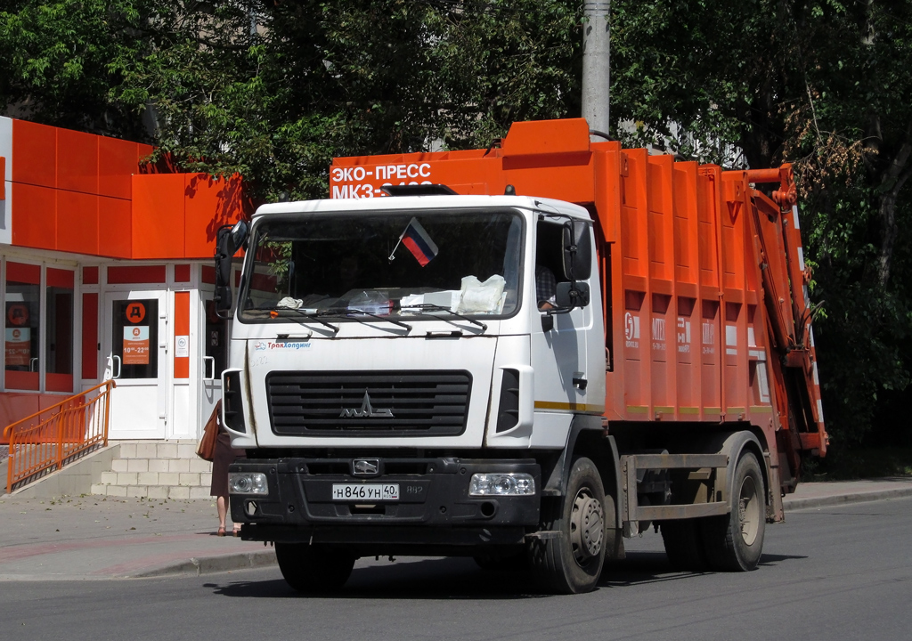Калужская область, № Н 846 УН 40 — МАЗ-5340B2