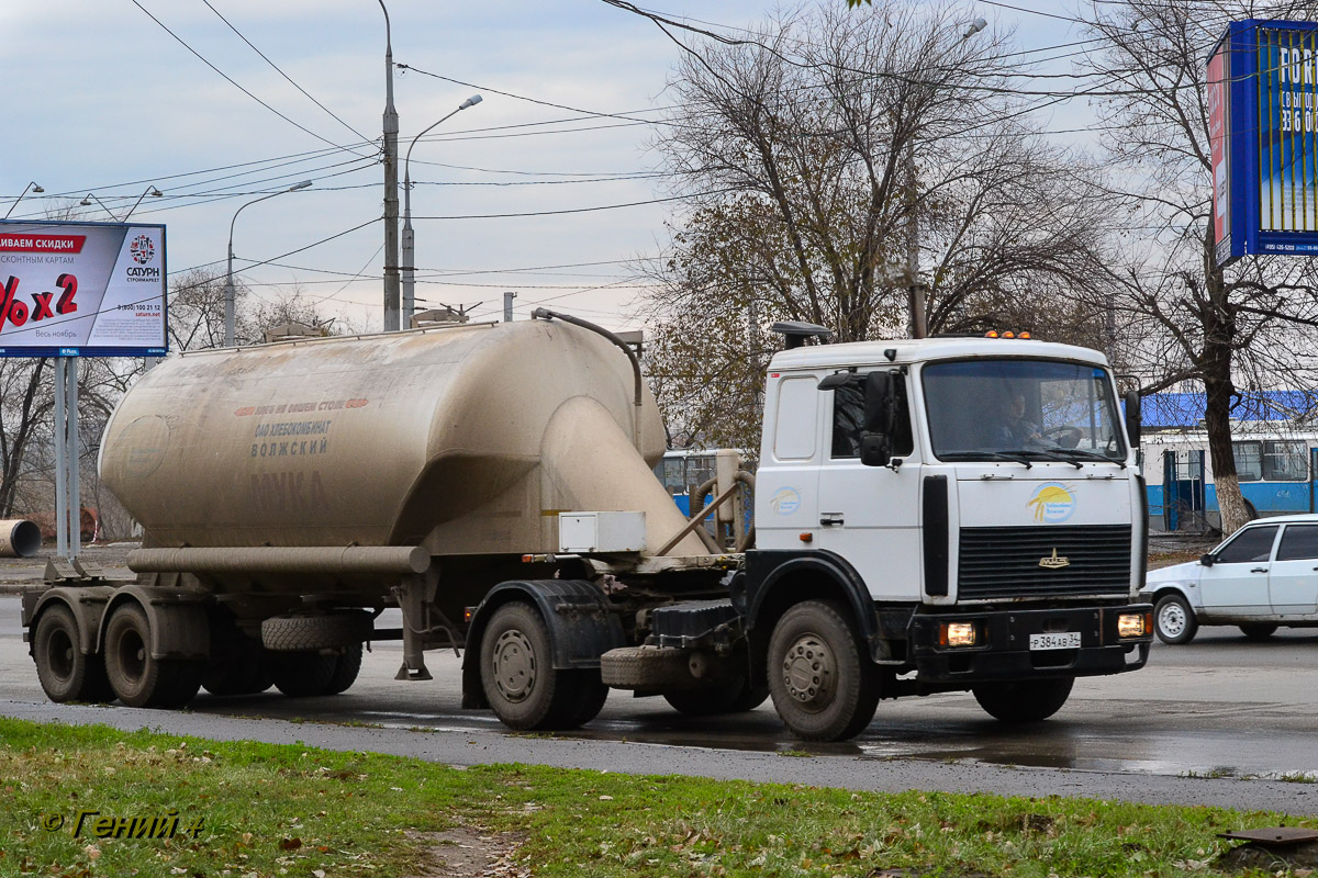 Волгоградская область, № Р 384 АВ 34 — МАЗ-5432A3