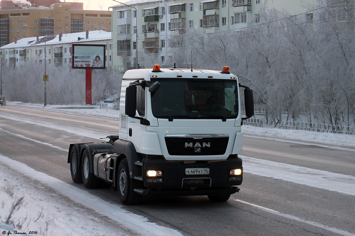 Саха (Якутия), № Е 469 КТ 14 — MAN TGS 33.440