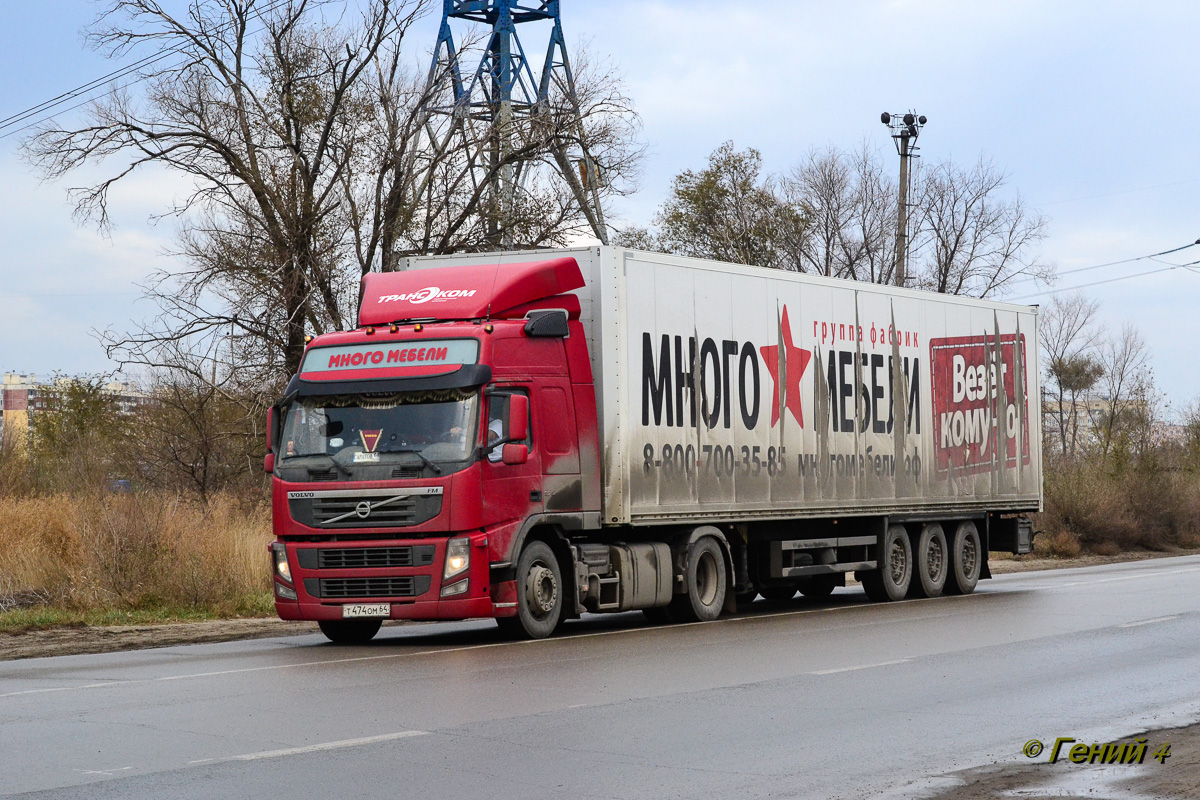 Саратовская область, № Т 474 ОМ 64 — Volvo ('2010) FM.370 [X9P]