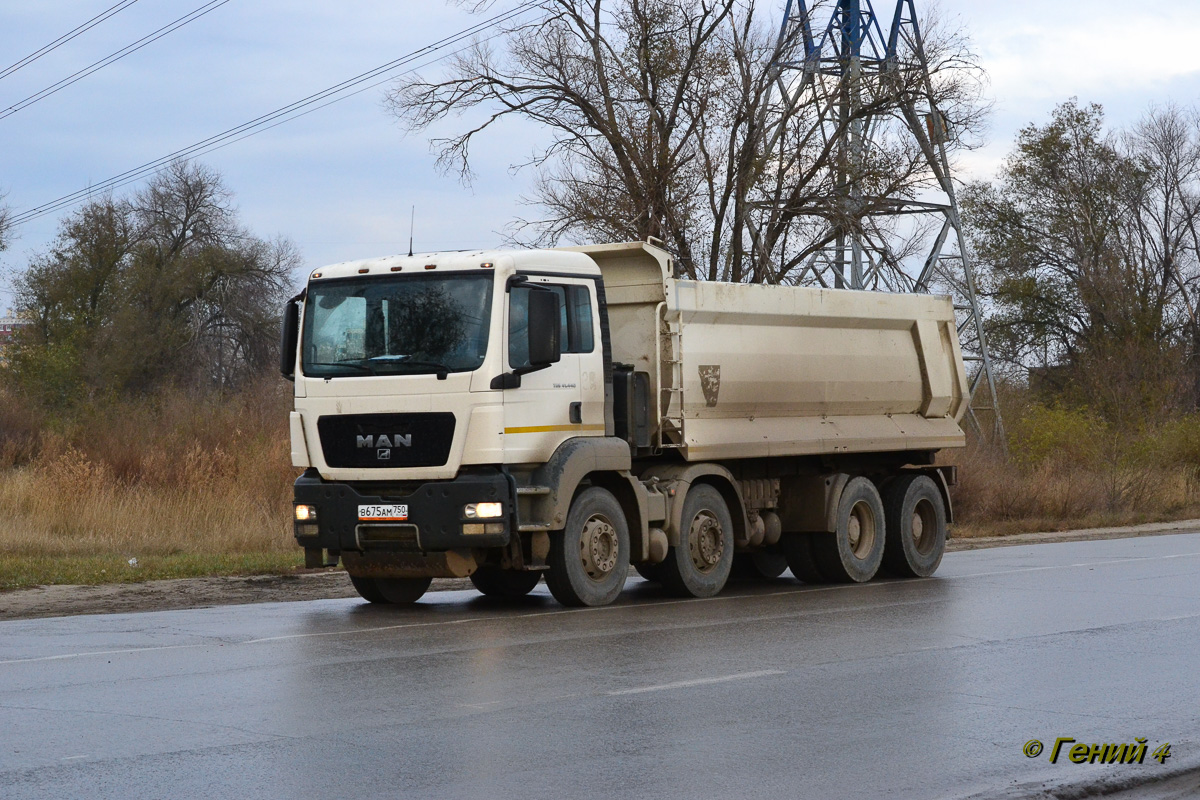 Московская область, № В 675 АМ 750 — MAN TGS 41.440