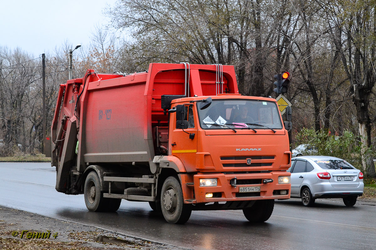 Волгоградская область, № В 851 РМ 134 — КамАЗ-53605-L4(19)