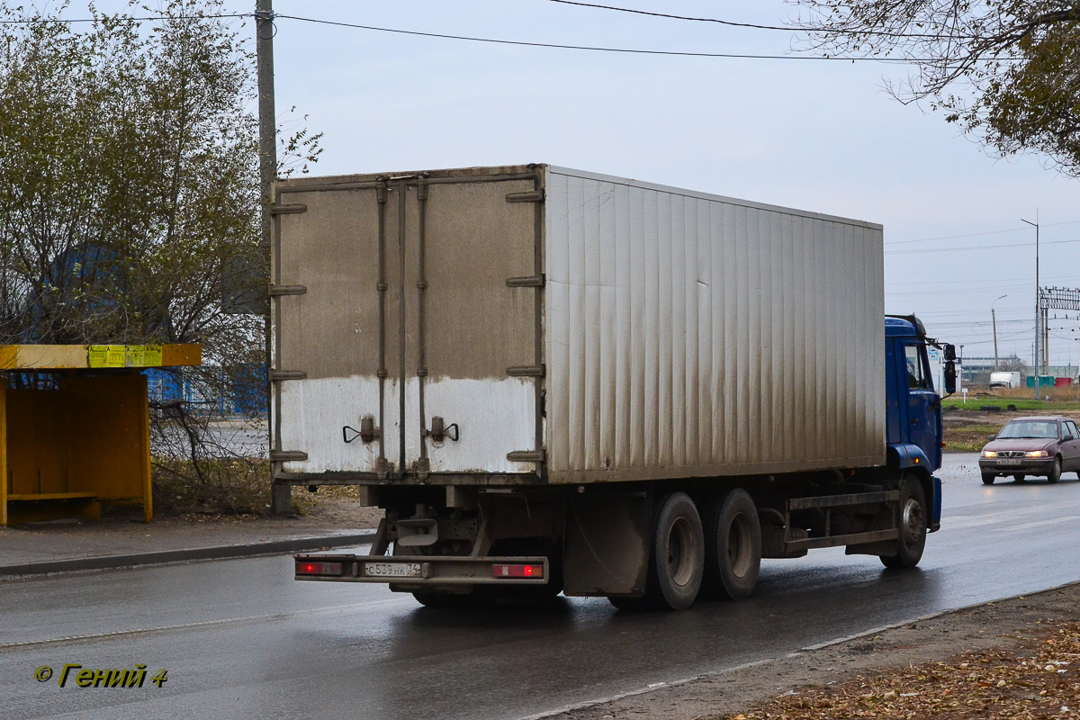 Волгоградская область, № С 539 НК 34 — КамАЗ-65117-N3(78)
