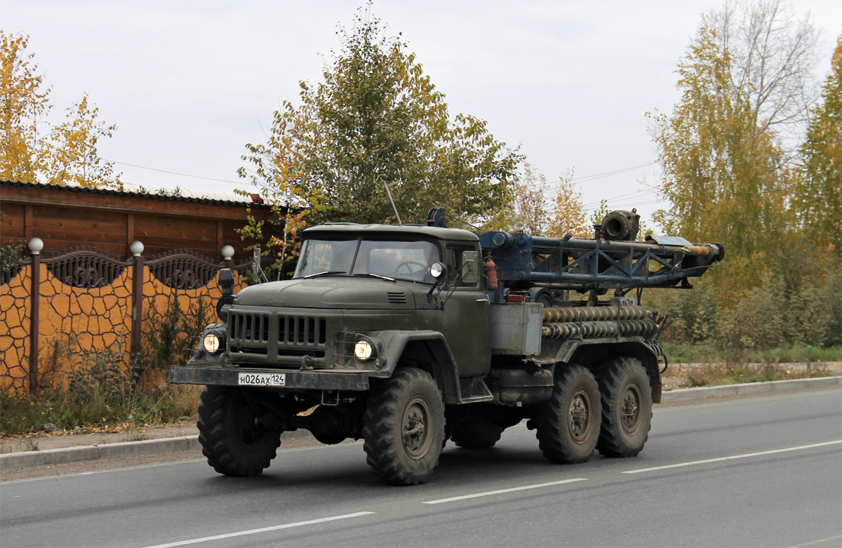 Красноярский край, № Н 026 АХ 124 — ЗИЛ-131 (общая модель)