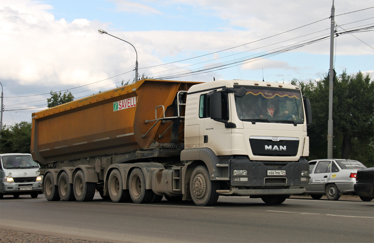 Красноярский край, № Х 661 МВ 124 — MAN TGS 26.400