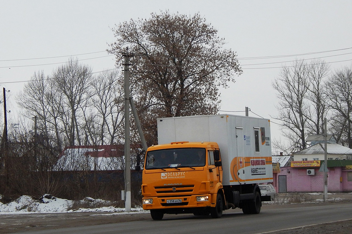 Воронежская область, № С 358 ХМ 36 — КамАЗ-4308-R4(28)