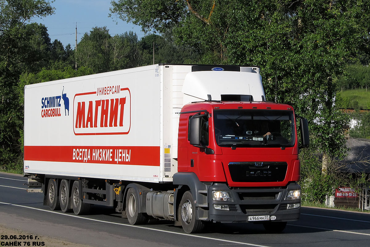 Ивановская область, № А 966 МН 37 — MAN TGS 18.360