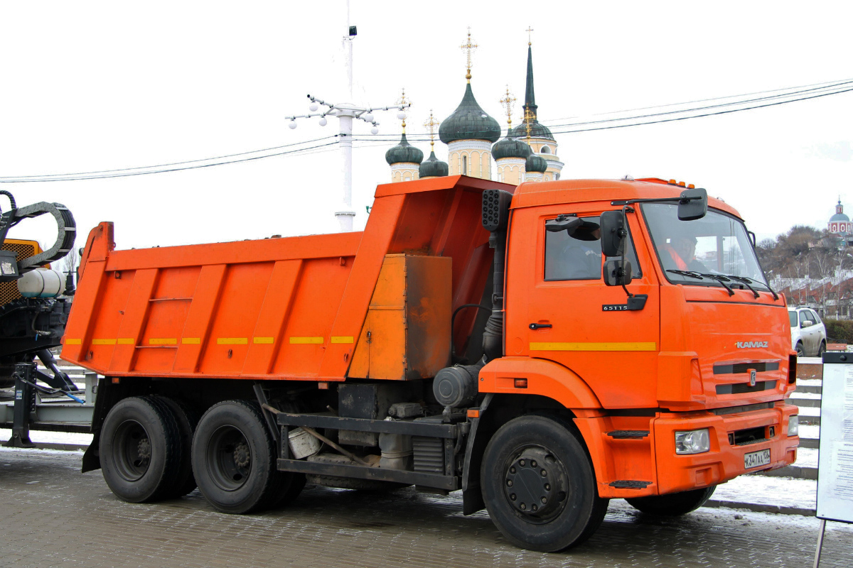 Воронежская область, № К 347 АА 136 — КамАЗ-65115-A4(23)