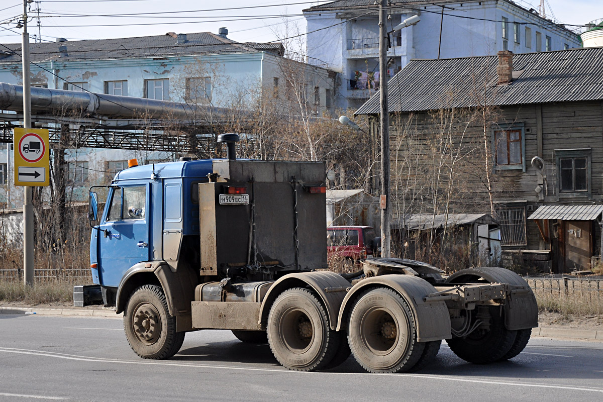 Саха (Якутия), № Н 909 ЕС 14 — КамАЗ-54115 [541150]