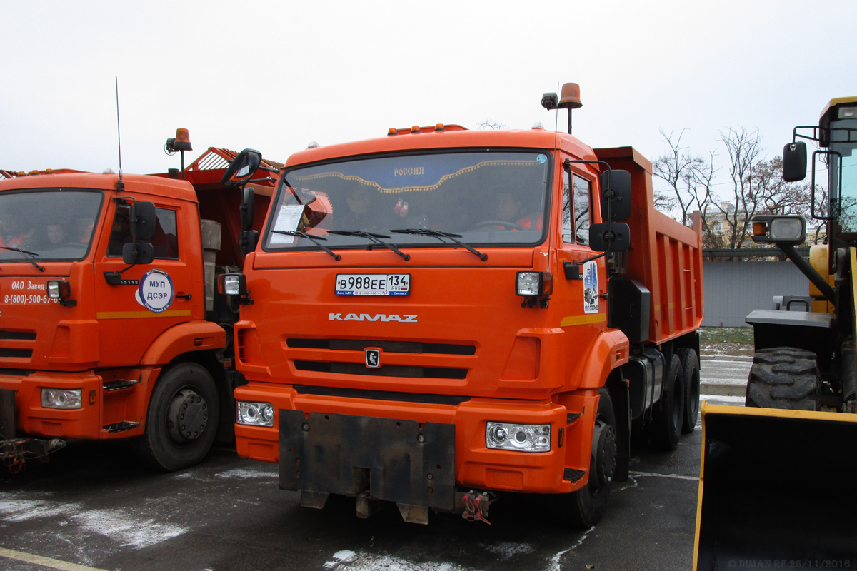 Волгоградская область, № В 988 ЕЕ 134 — КамАЗ-65115-L4(19)