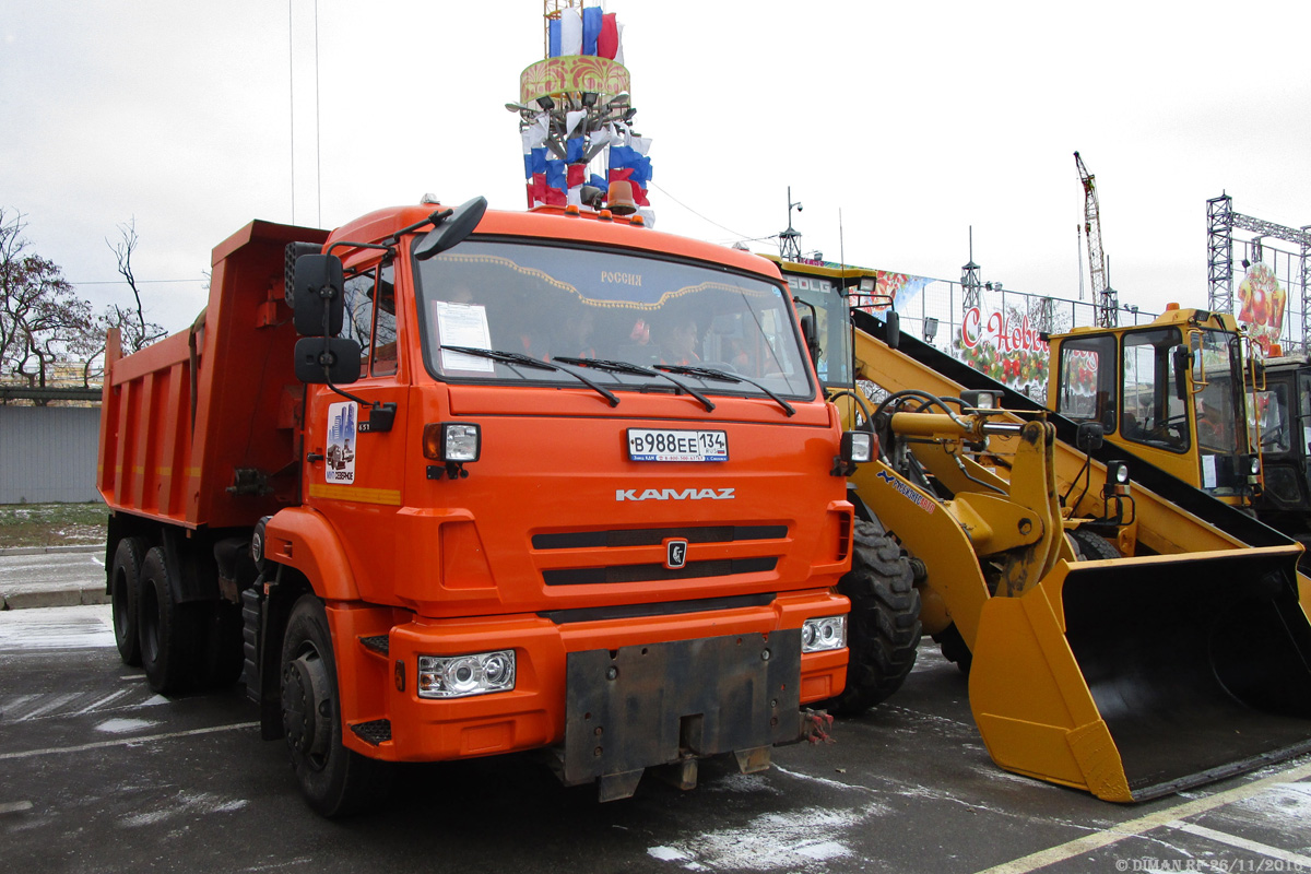 Волгоградская область, № В 988 ЕЕ 134 — КамАЗ-65115-L4(19)