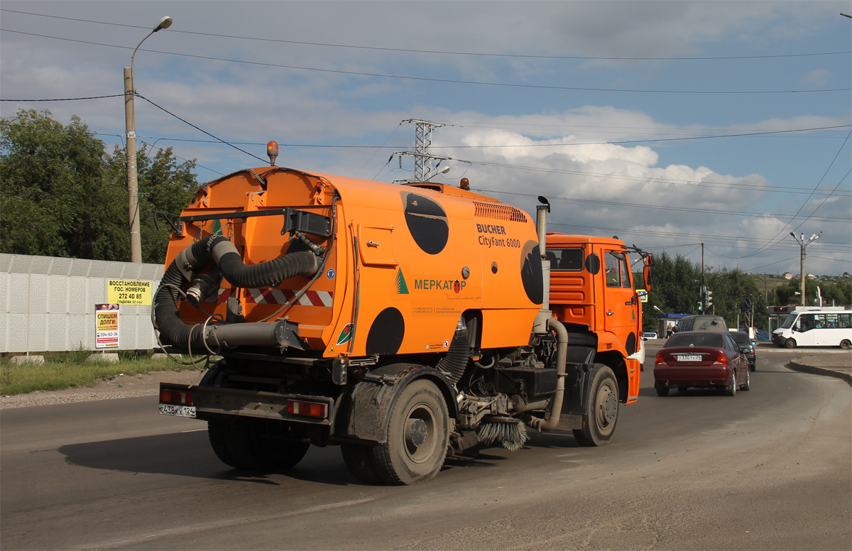 Красноярский край, № С 438 КХ 124 — КамАЗ-53605-D3(97)