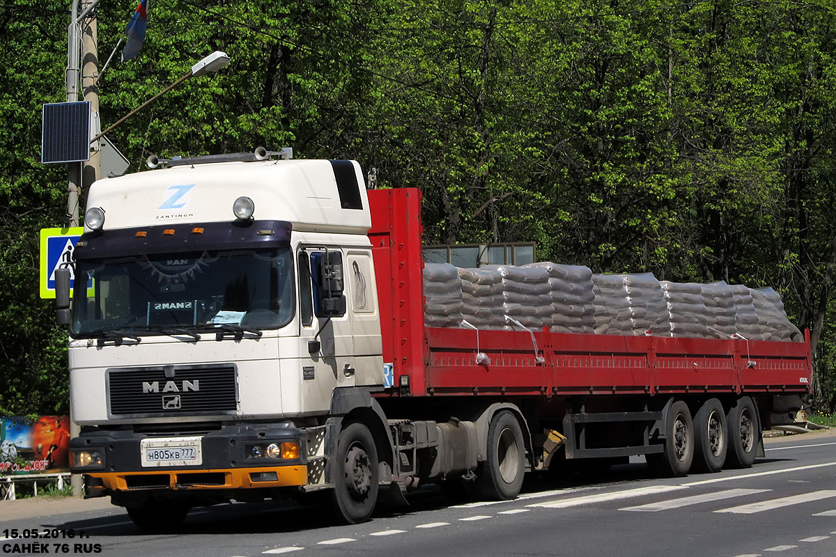 Москва, № Н 805 КВ 777 — MAN F2000 19.403