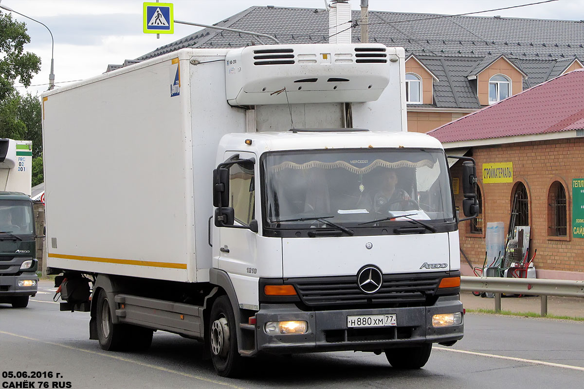 Москва, № Н 880 ХМ 77 — Mercedes-Benz Atego 1218