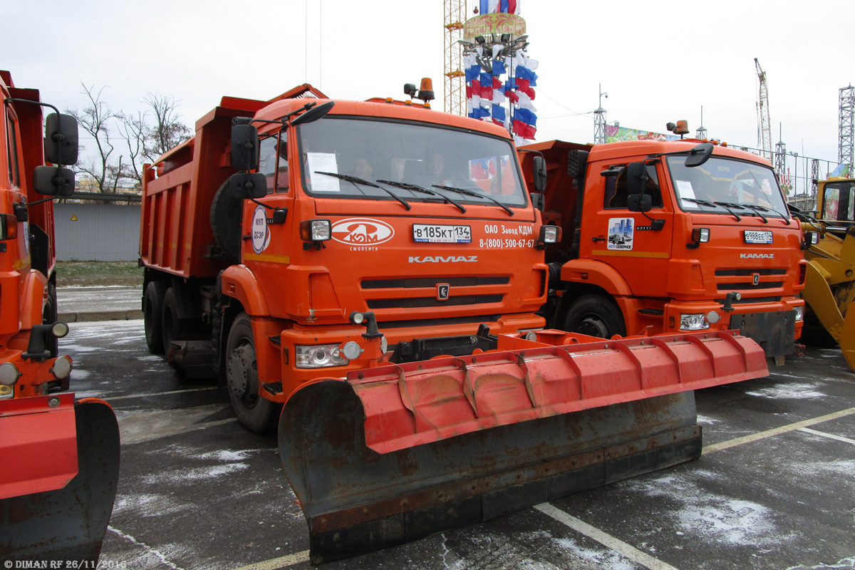 Волгоградская область, № В 185 КТ 134 — КамАЗ-65115-L4(19)