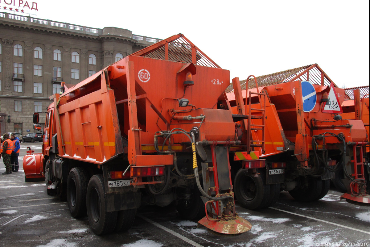 Волгоградская область, № В 185 КТ 134 — КамАЗ-65115-L4(19)