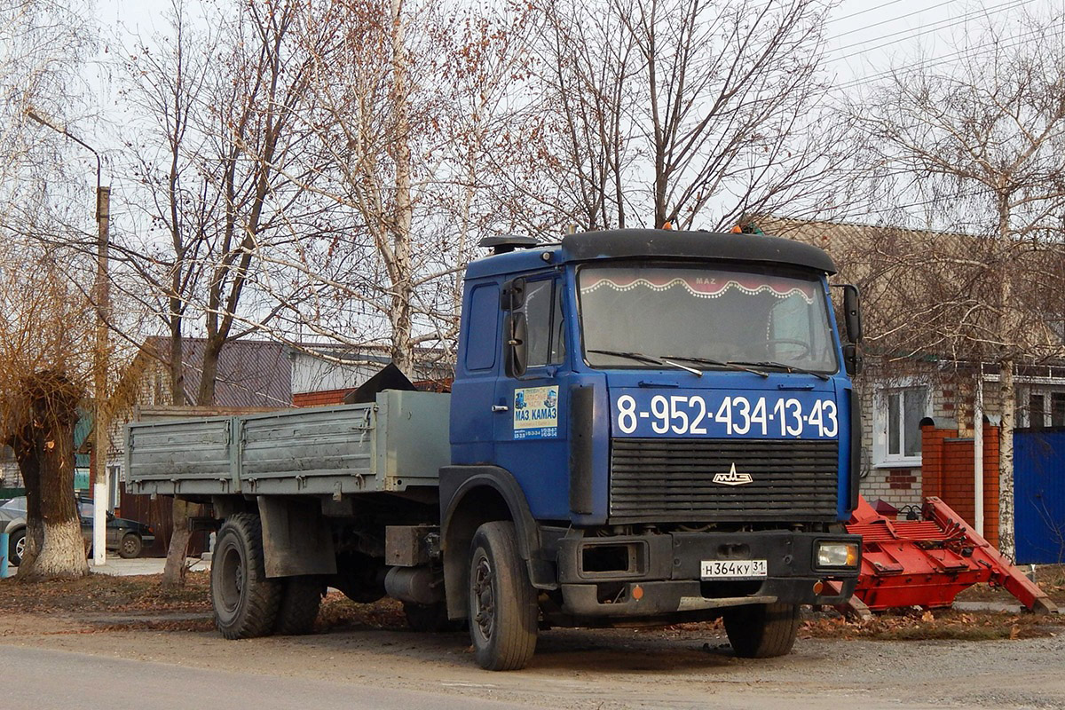 Белгородская область, № Н 364 КУ 31 — МАЗ-53366