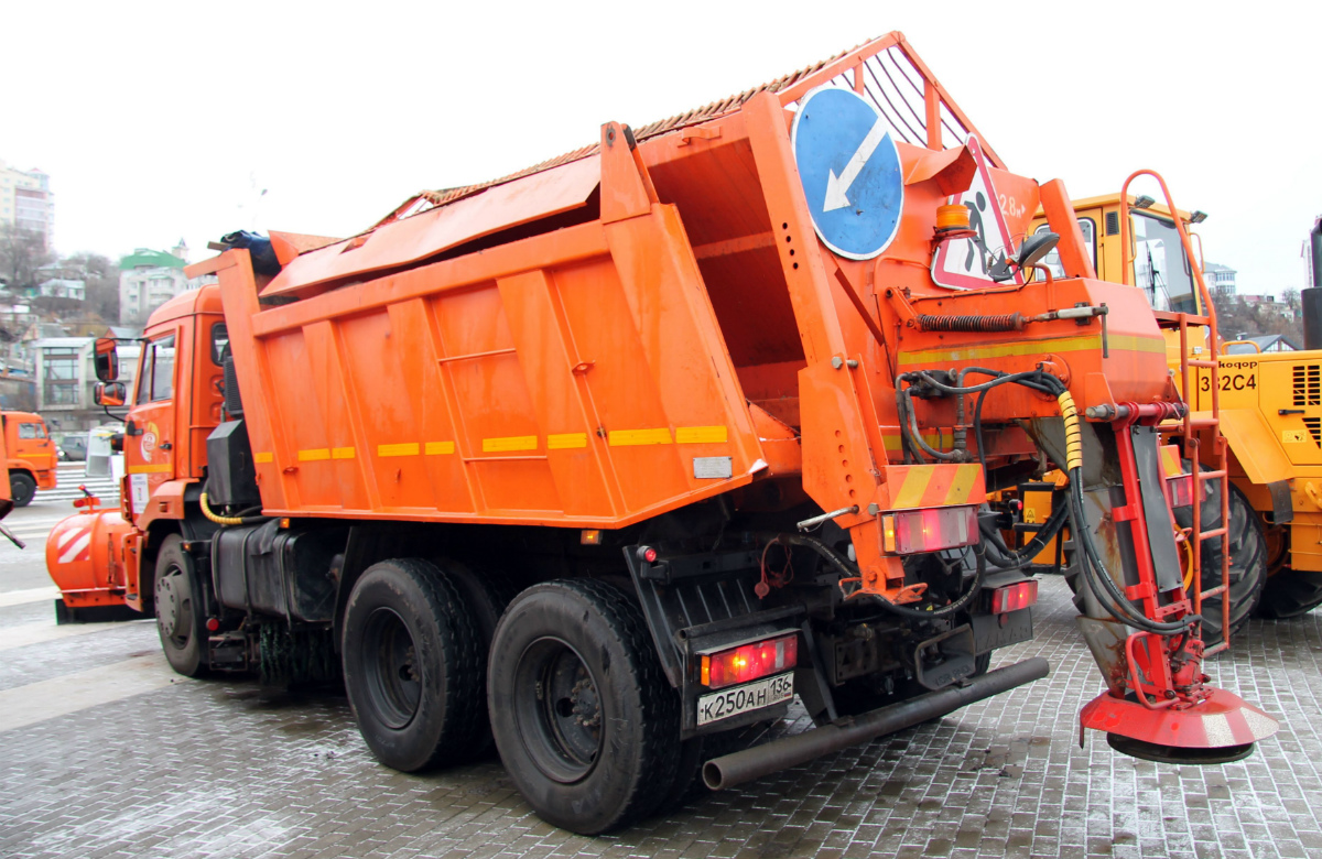 Воронежская область, № К 250 АН 136 — КамАЗ-65115-L4(19)