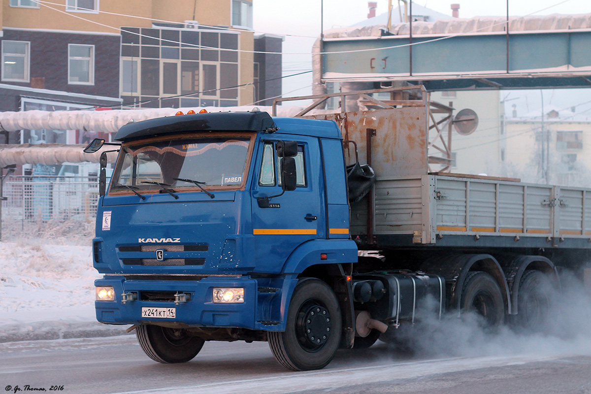 Саха (Якутия), № Х 241 КТ 14 — КамАЗ-65116-A4(23)