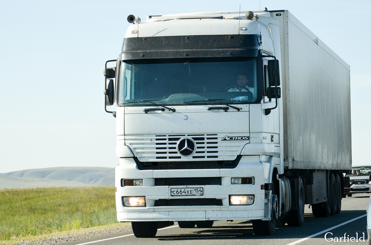 Новосибирская область, № С 664 ХЕ 154 — Mercedes-Benz Actros ('1997) 1843