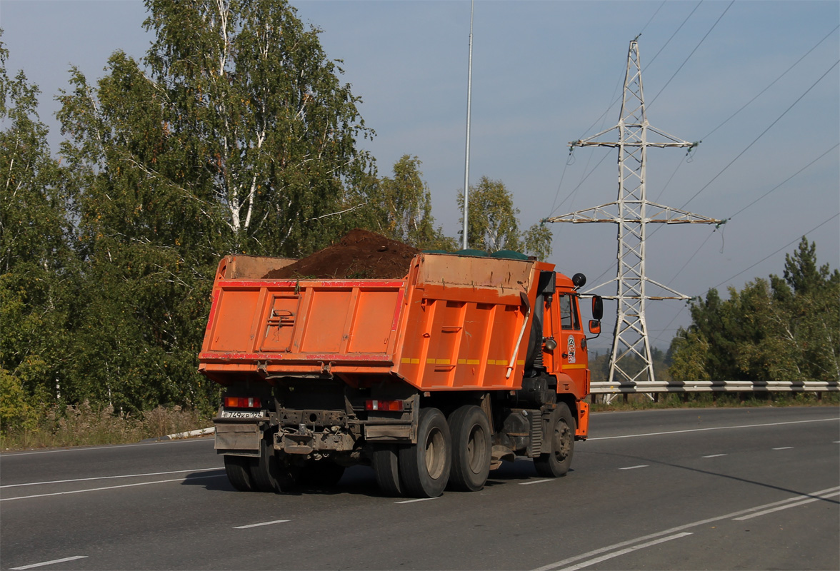 Красноярский край, № Е 749 КР 124 — КамАЗ-65115-L4(19)