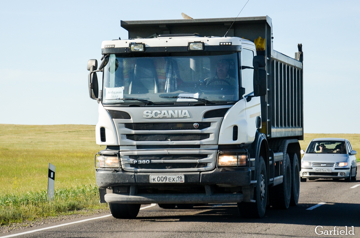 Хакасия, № К 009 ЕХ 19 — Scania ('2011) P380