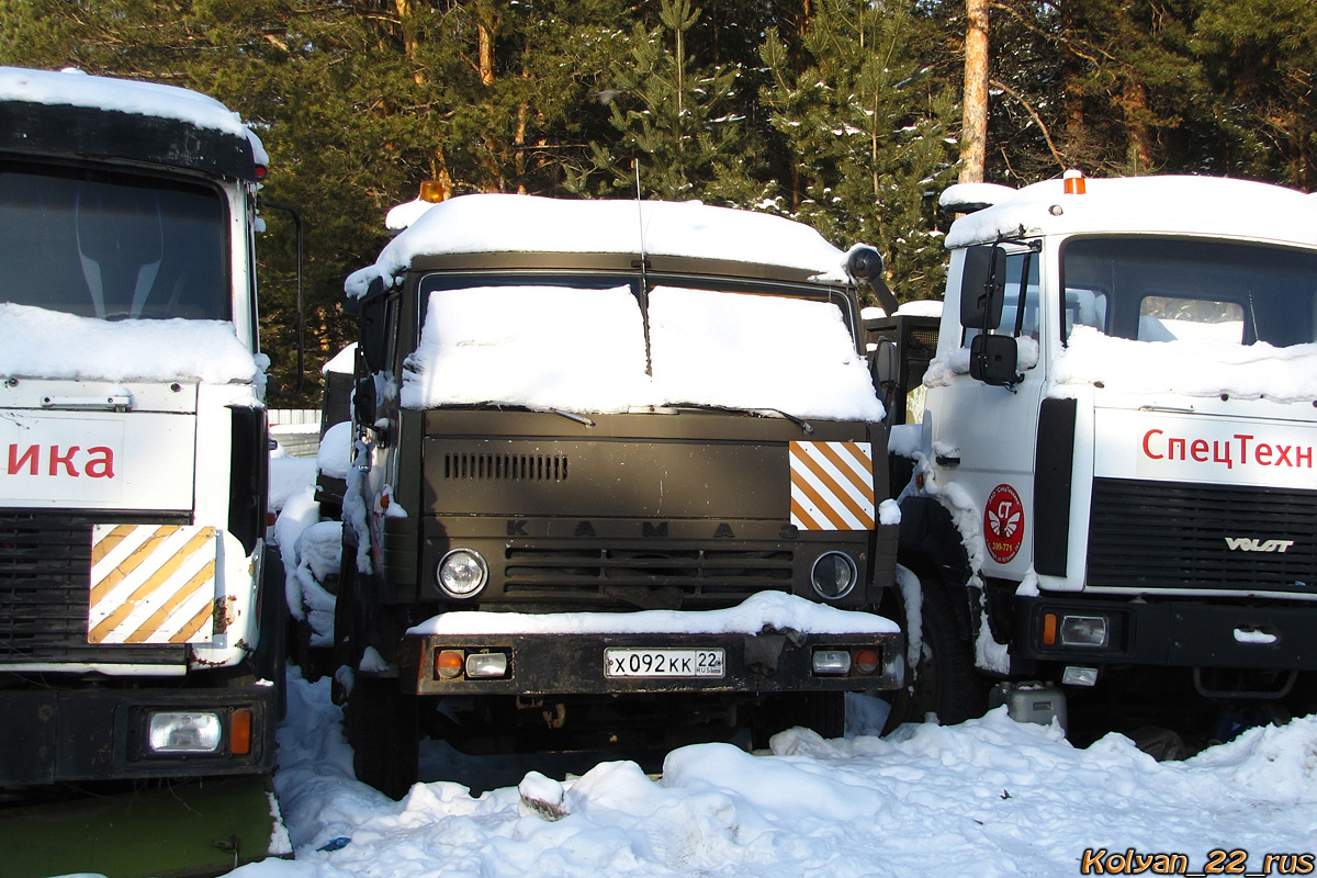 Алтайский край, № Х 092 КК 22 — КамАЗ-5410