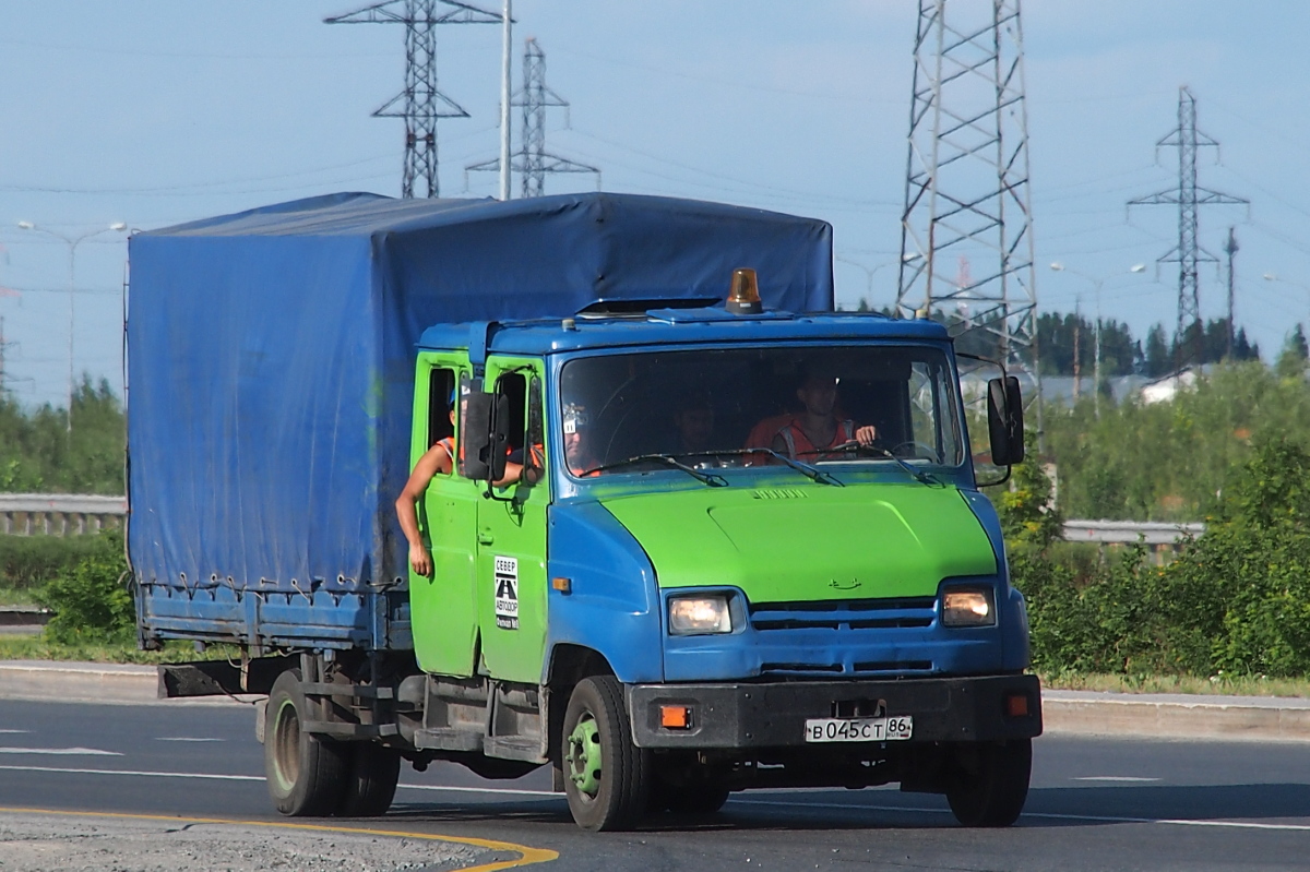 Ханты-Мансийский автоном.округ, № В 045 СТ 86 — ЗИЛ-5301M2 "Бычок"