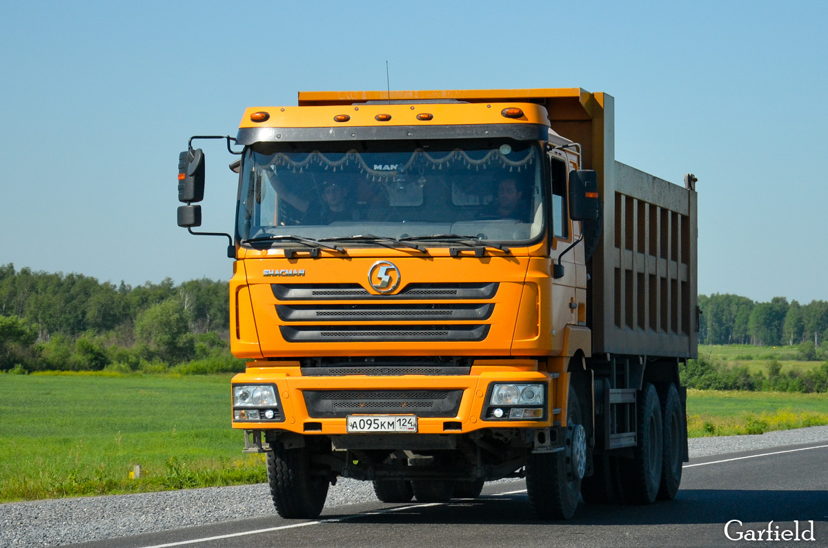 Красноярский край, № А 095 КМ 124 — Shaanxi Shacman F3000 SX325x