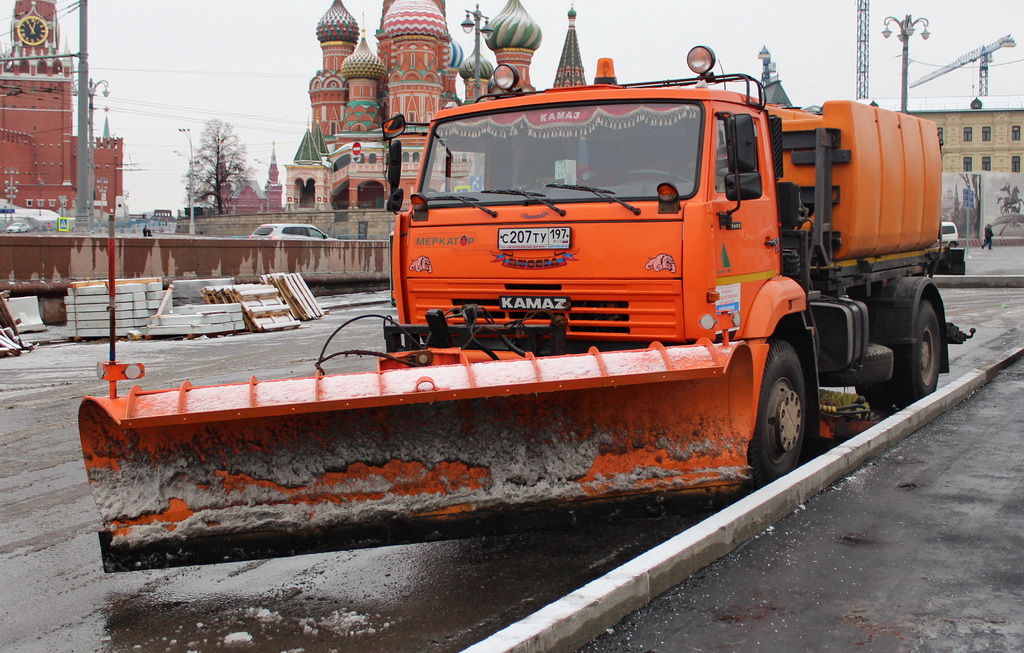 Москва, № С 207 ТУ 197 — КамАЗ-53605-62