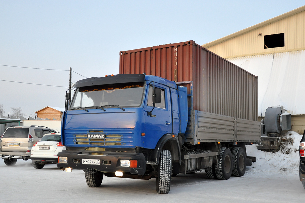 Саха (Якутия), № М 604 КН 14 — КамАЗ-53215-15 [53215R]