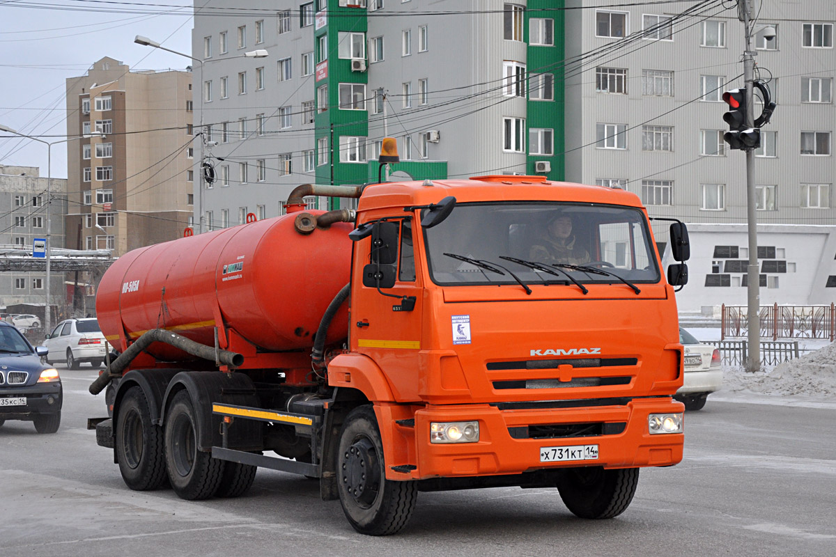 Саха (Якутия), № Х 731 КТ 14 — КамАЗ-65115-D3(97)