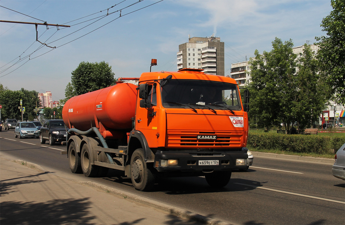 Красноярский край, № К 659 ЕТ 124 — КамАЗ-65115-D3(97)