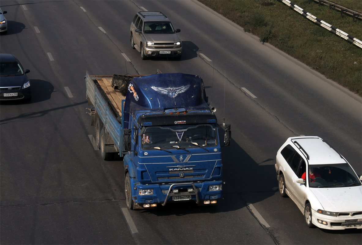 Красноярский край, № У 739 МС 124 — КамАЗ-65117-N3(78)