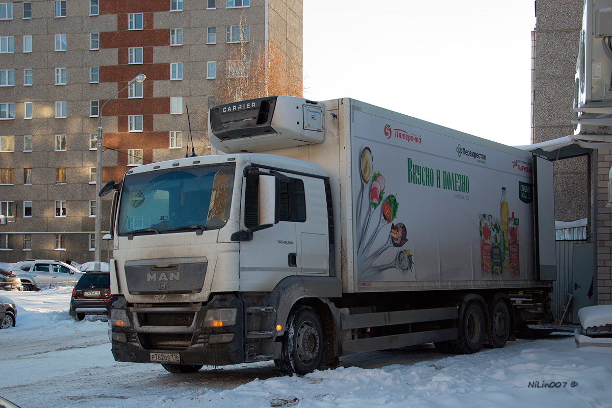 Татарстан, № Р 762 ОЕ 116 — MAN TGS 26.350