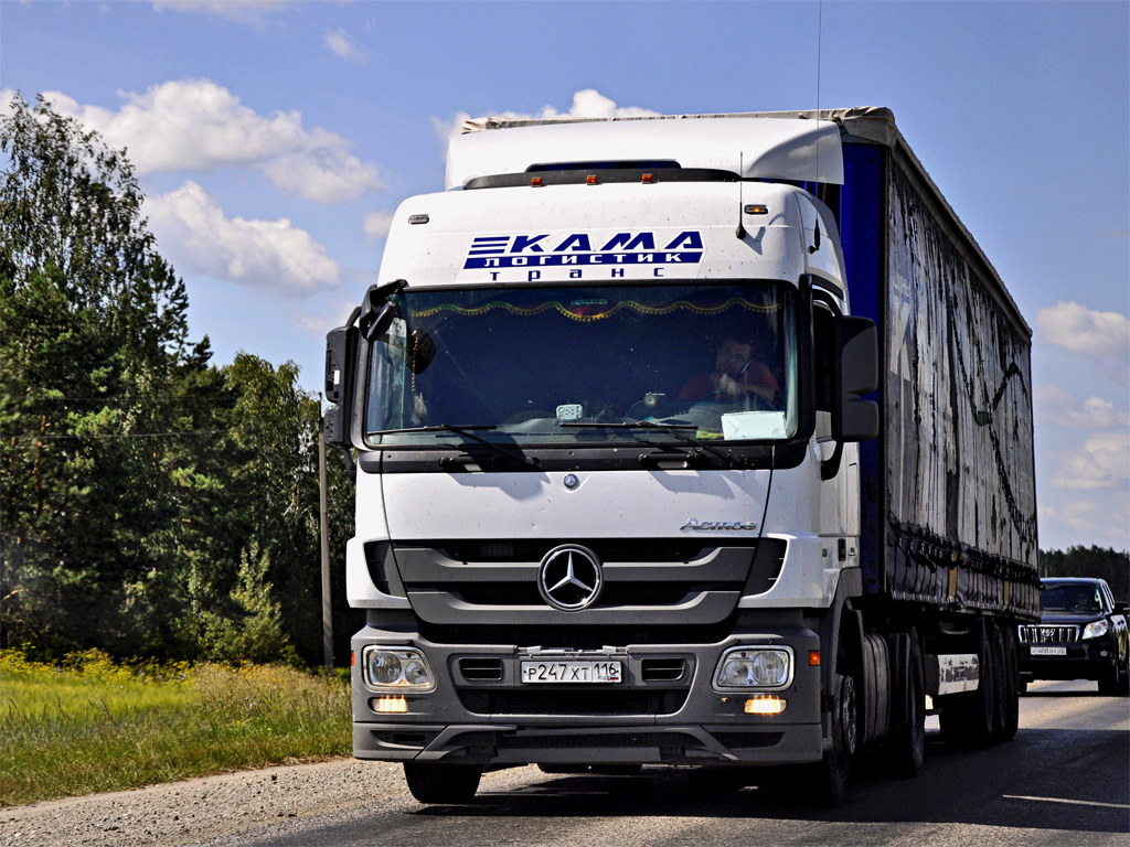 Татарстан, № Р 247 ХТ 116 — Mercedes-Benz Actros ('2009) 1841