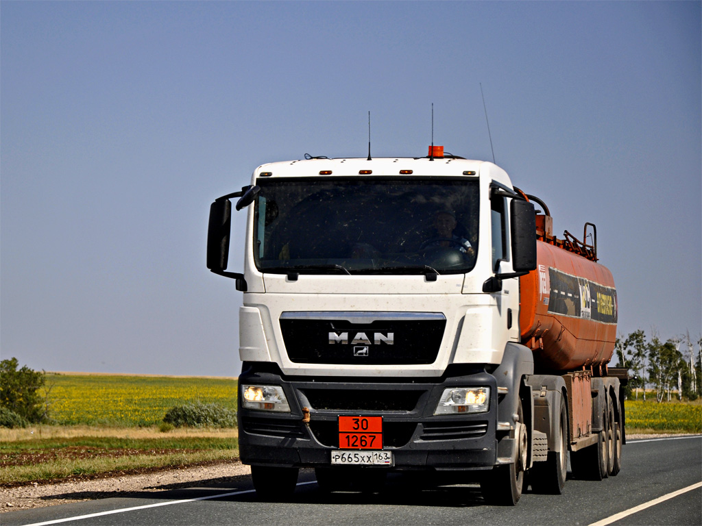 Самарская область, № Р 665 ХХ 163 — MAN TGS 19.400