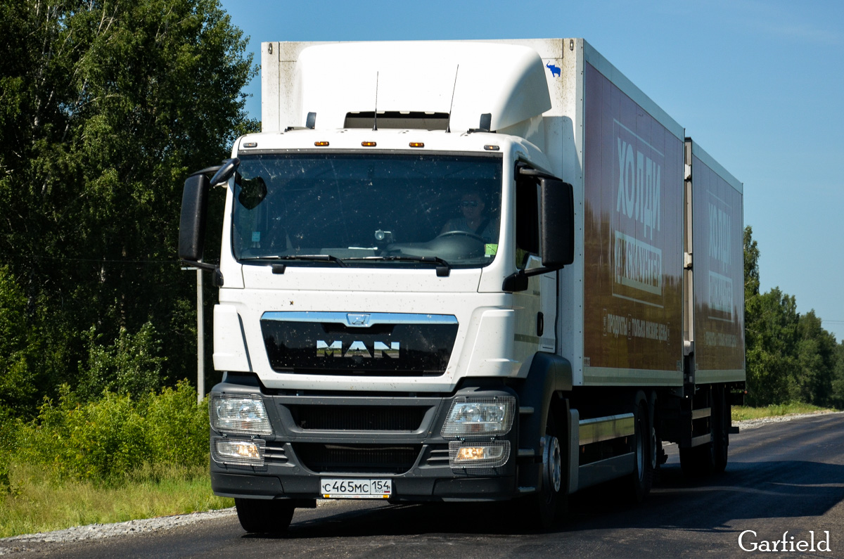 Новосибирская область, № С 465 МС 154 — MAN TGS 26.360
