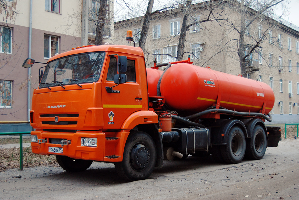 Самарская область, № У 465 ОУ 163 — КамАЗ-65115-A4(23)