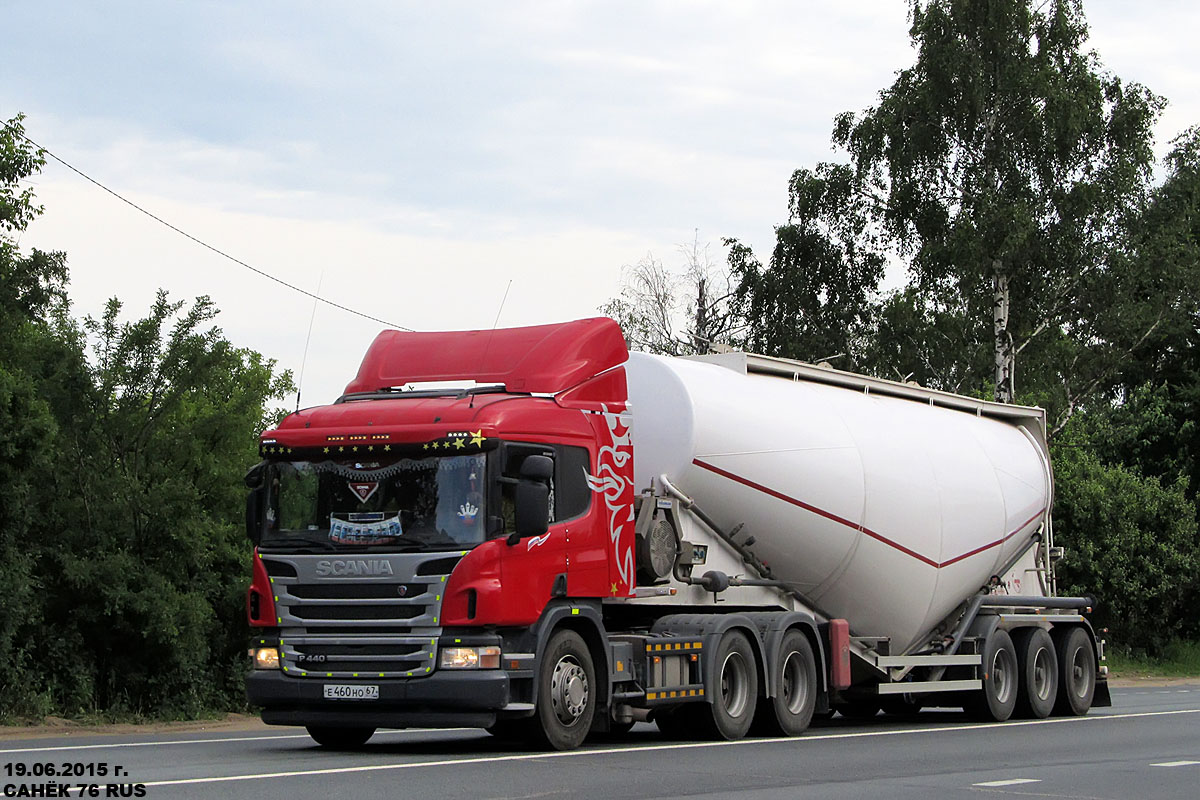 Смоленская область, № Е 460 НО 67 — Scania ('2011) P440