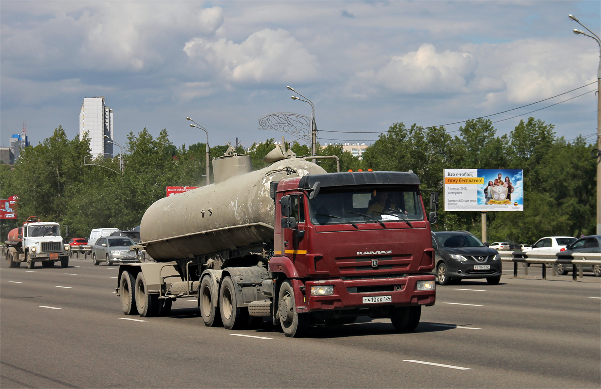 Красноярский край, № Т 410 КК 124 — КамАЗ-65116-N3(78)