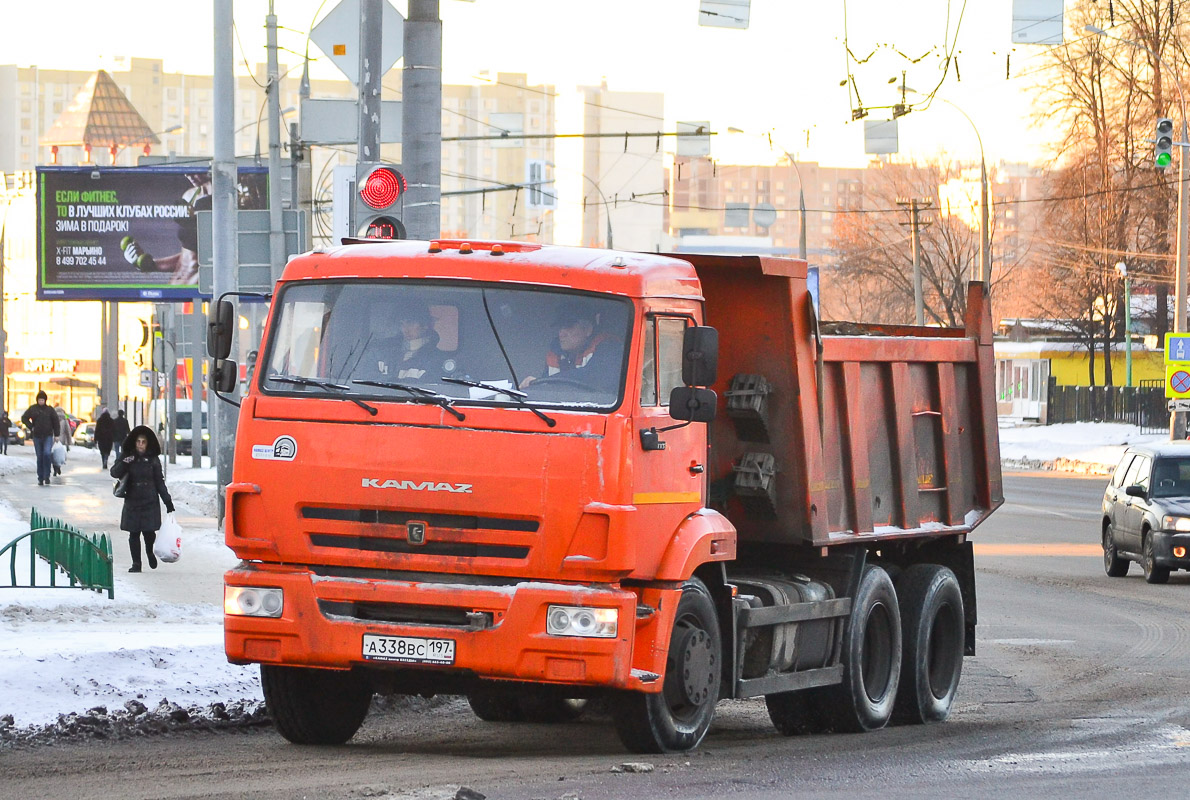 Москва, № А 338 ВС 197 — КамАЗ-65115-L4(19)