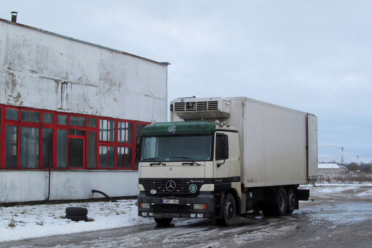 Литва, № JMF 354 — Mercedes-Benz Actros ('1997) 2540