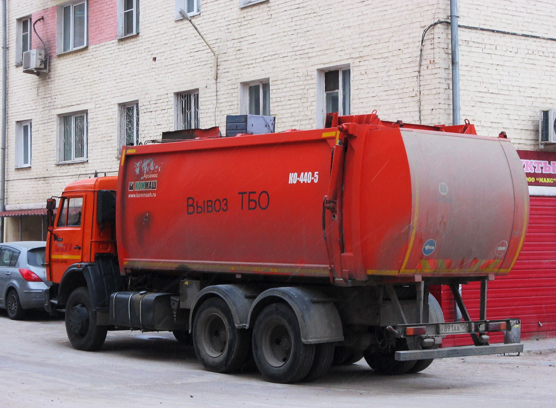 Бурятия, № У 891 АА 138 — КамАЗ-65115-62
