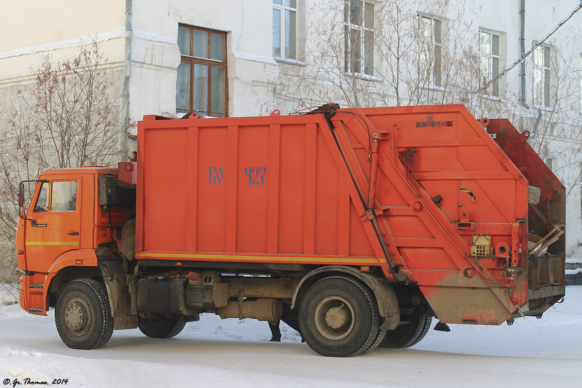 Саха (Якутия), № С 766 КК 14 — КамАЗ-53605-A5(48)