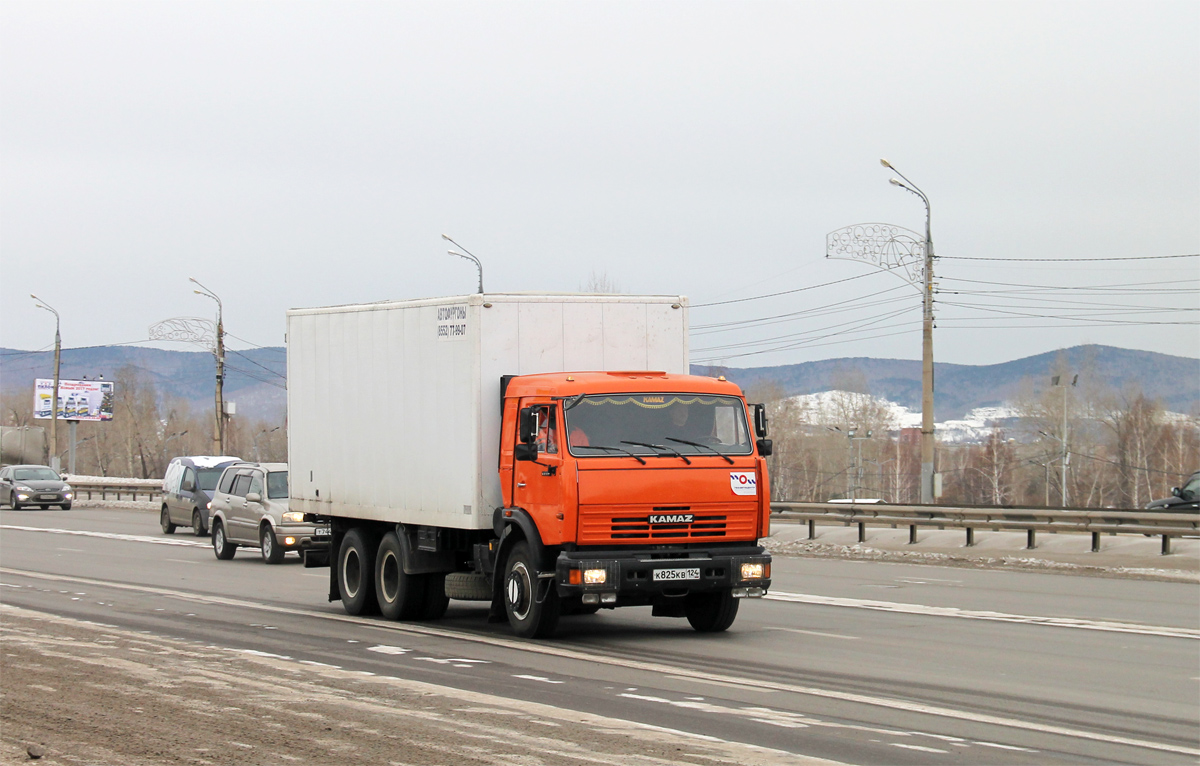 Красноярский край, № К 825 КВ 124 — КамАЗ-65115-D3(97)
