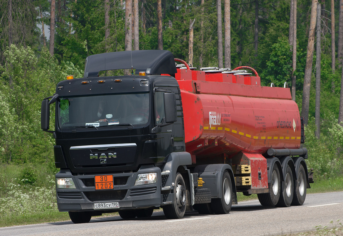 Московская область, № С 893 СУ 190 — MAN TGS 19.400